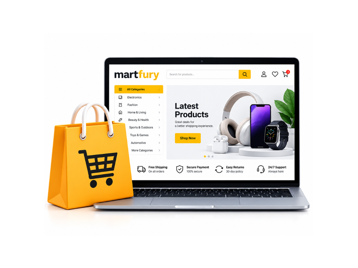 Martfury v1.41.12 – E-commerce Marketplace Script
